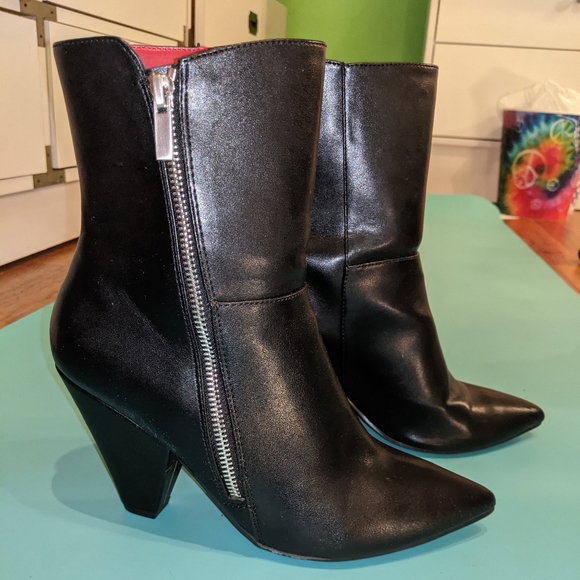 Black work boots - Picture 5 of 6